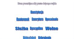 Desktop Screenshot of piotrjuszczyk.pl